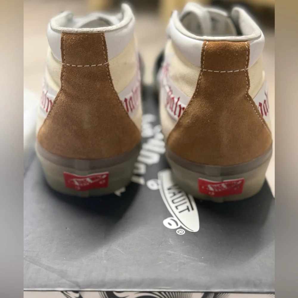 Palm Angels X Vans Vault Sk8 Mid Vlt Lx - Picture 15 of 16